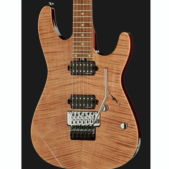 Recensione e prova della chitarra Harley Benton Fusion-III HH FR Roasted FNT