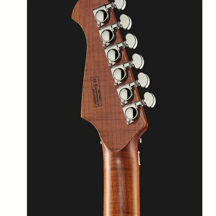 Recensione e prova della chitarra Harley Benton Fusion-III HH FR Roasted FNT