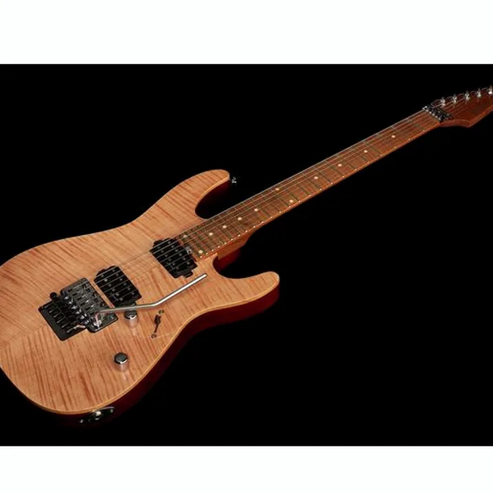 Recensione e prova della chitarra Harley Benton Fusion-III HH FR Roasted FNT