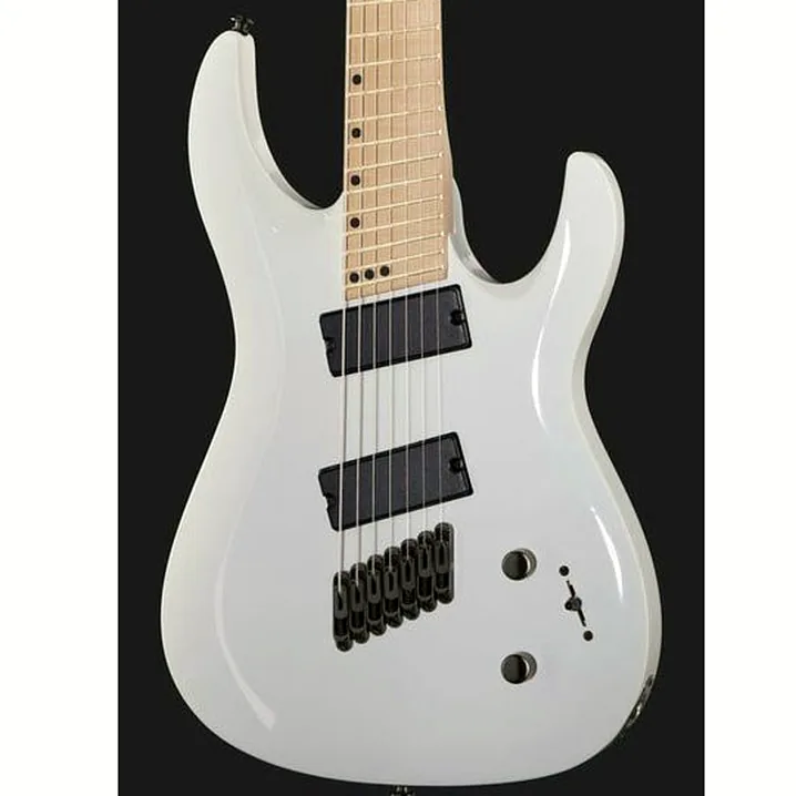 Recensione e prova della chitarra Harley Benton R-457MN WH MultiScale