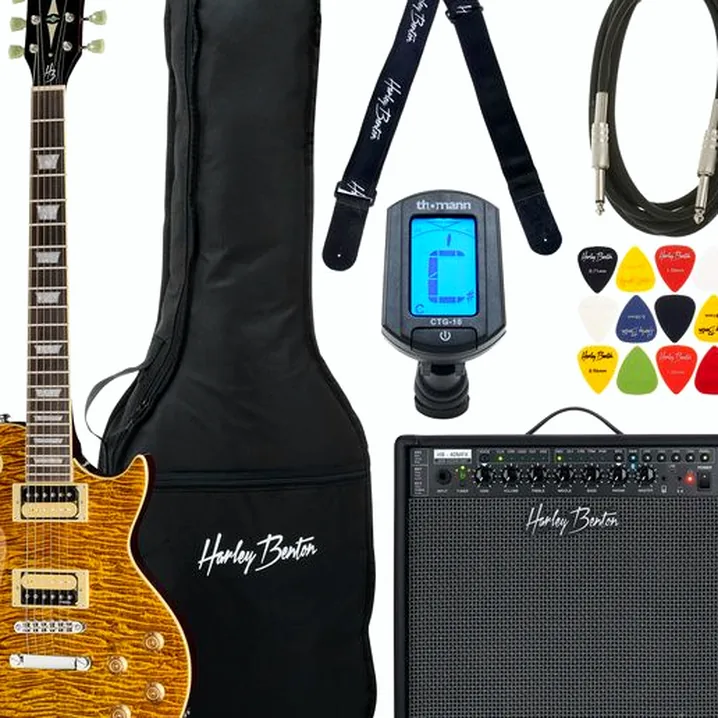 Recensione e prova della chitarra Harley Benton SC-550 II PAF Set