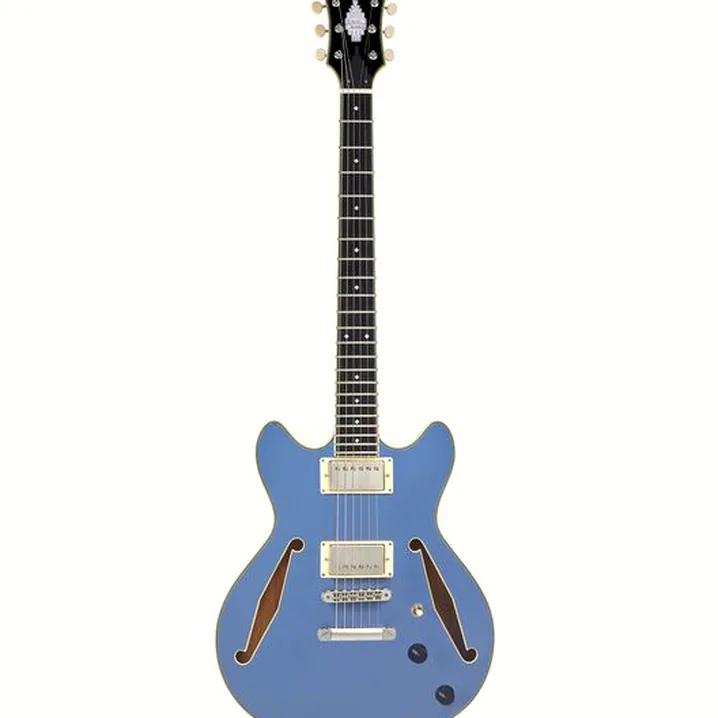 Recensione e Test Chitarra Elettrica DAngelico Excel Mini DC Tour Slate Blue