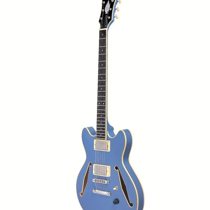Recensione e Test Chitarra Elettrica DAngelico Excel Mini DC Tour Slate Blue