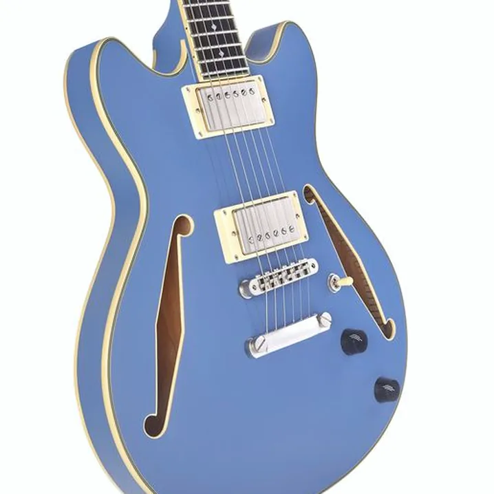 Recensione e Test Chitarra Elettrica DAngelico Excel Mini DC Tour Slate Blue