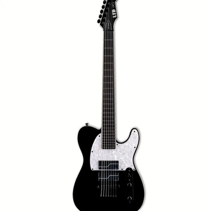 Recensione e Test Chitarra Elettrica ESP LTD SCT607 Baritone Black