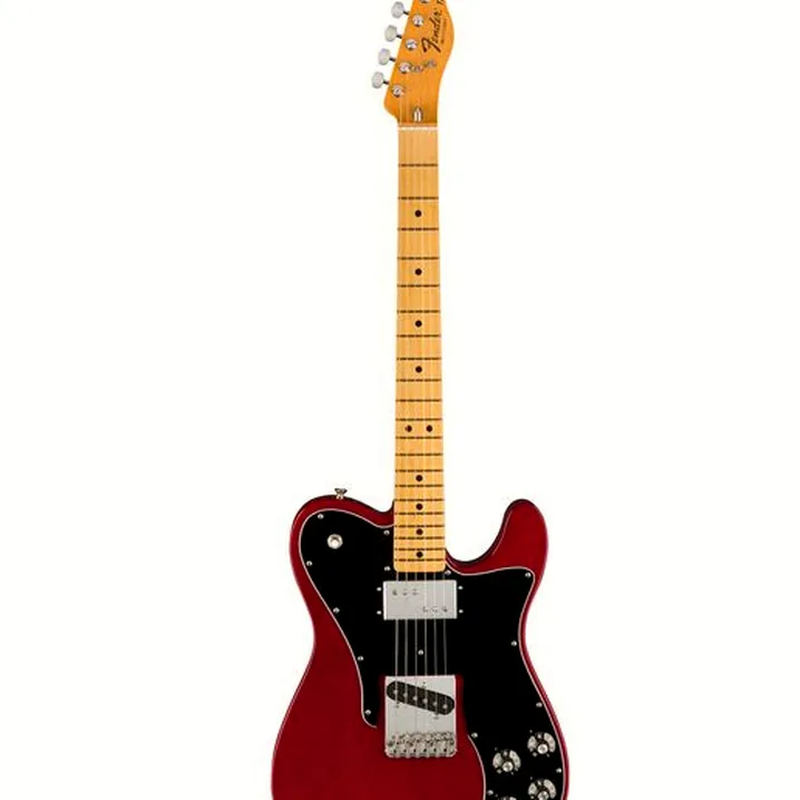 Recensione e Test Chitarra Elettrica Fender AV II 77 TELE CUSTOM MN WINE