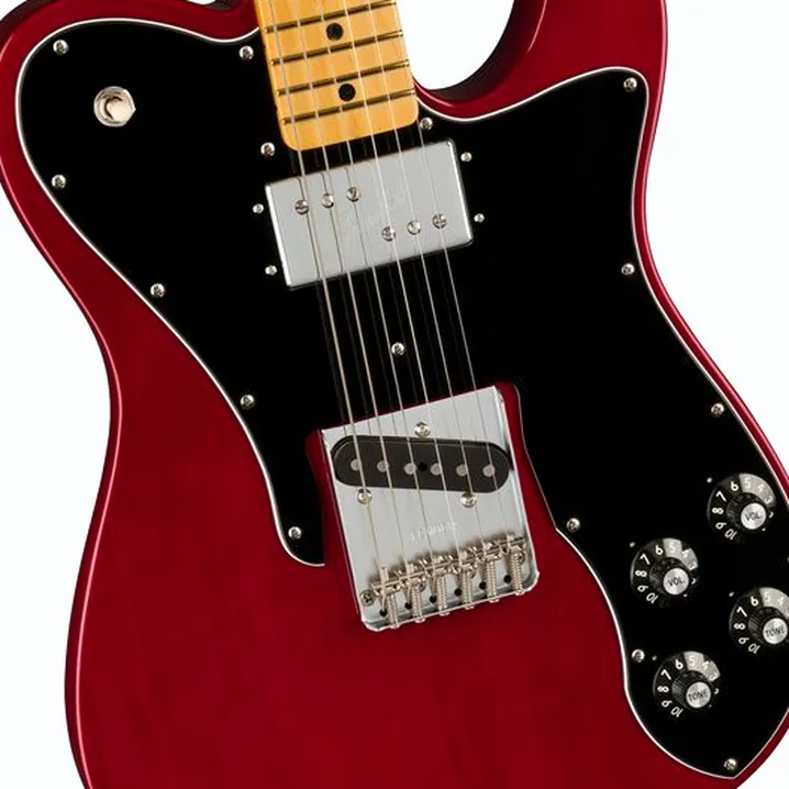 Recensione e Test Chitarra Elettrica Fender AV II 77 TELE CUSTOM MN WINE
