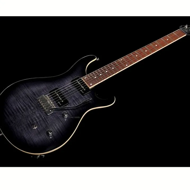 Recensione e Test Chitarra Elettrica Harley Benton CST-24T P90 Black Flame