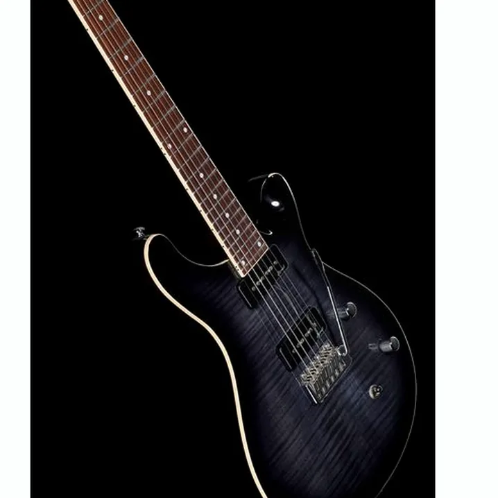 Recensione e Test Chitarra Elettrica Harley Benton CST-24T P90 Black Flame