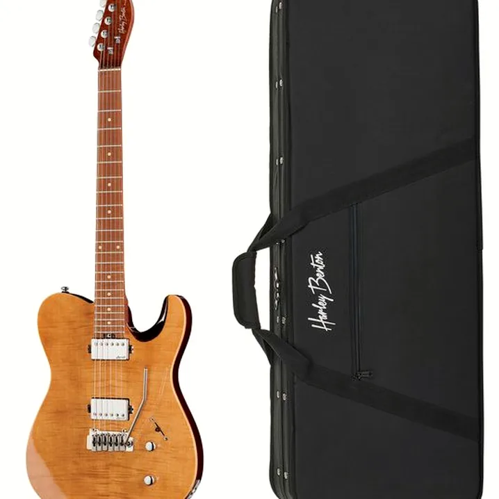 Recensione e Test Chitarra Elettrica Harley Benton Fusion-T HH Roasted FNT w/Case