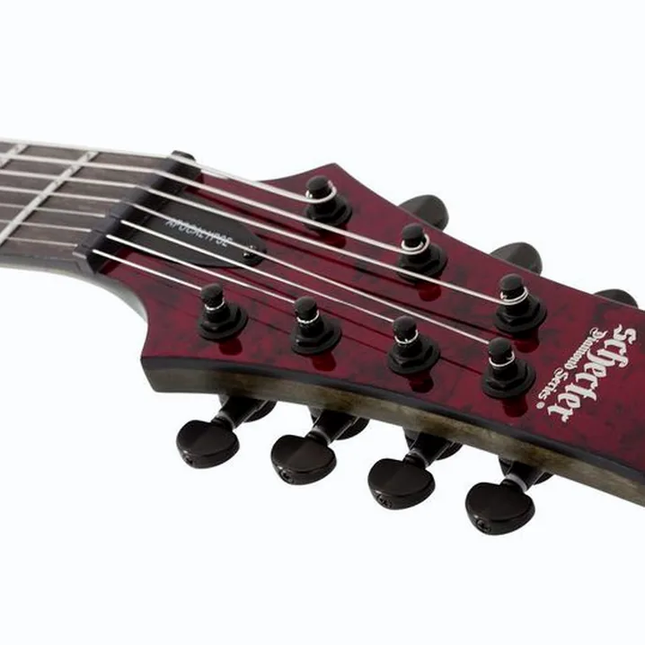 Recensione e Test Chitarra Elettrica Schecter C-7 Apocalypse Red Reign