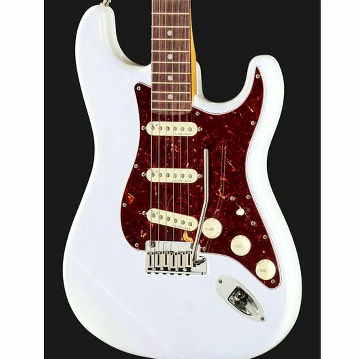 Recensione e Test Chitarra Fender AM Ultra Strat RW Arctic Pearl
