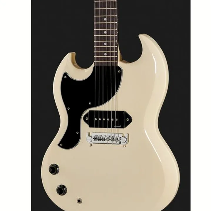 Recensione e Test Chitarra Harley Benton DC-60 Junior LH Polaris White