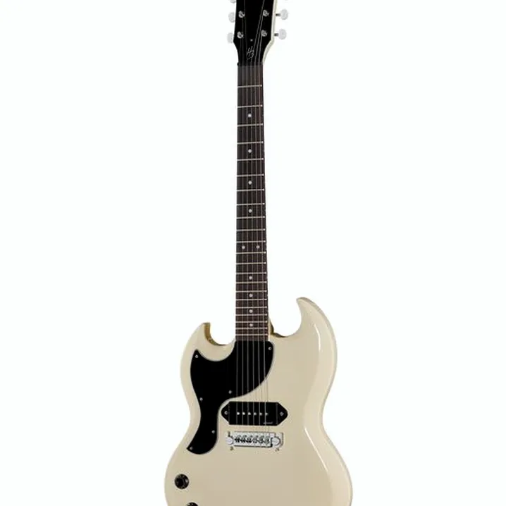 Recensione e Test Chitarra Harley Benton DC-60 Junior LH Polaris White