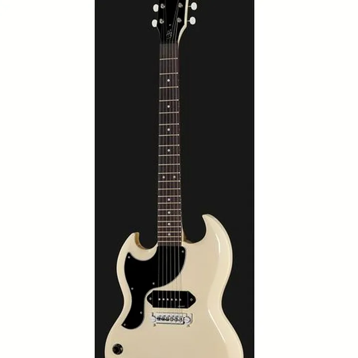 Recensione e Test Chitarra Harley Benton DC-60 Junior LH Polaris White