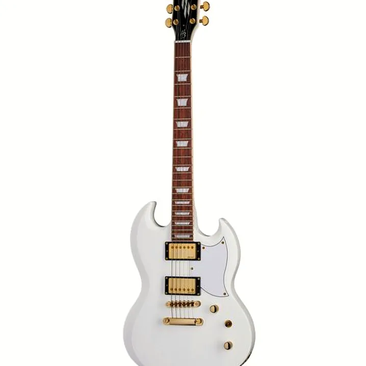 Recensione e Test Chitarra Harley Benton DC-Custom White
