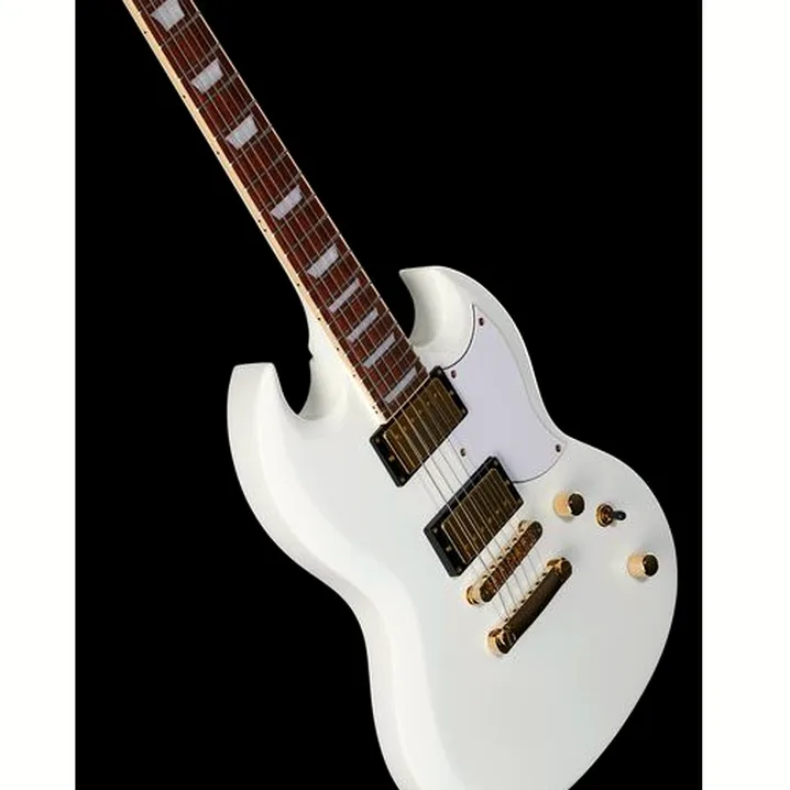 Recensione e Test Chitarra Harley Benton DC-Custom White