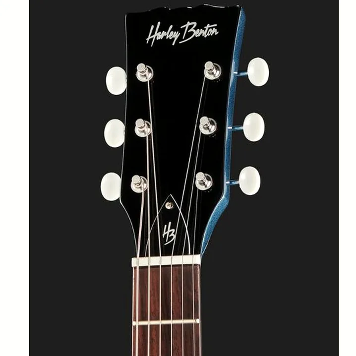 Recensione e Test Chitarra Harley Benton DC-Junior Pelham Blue