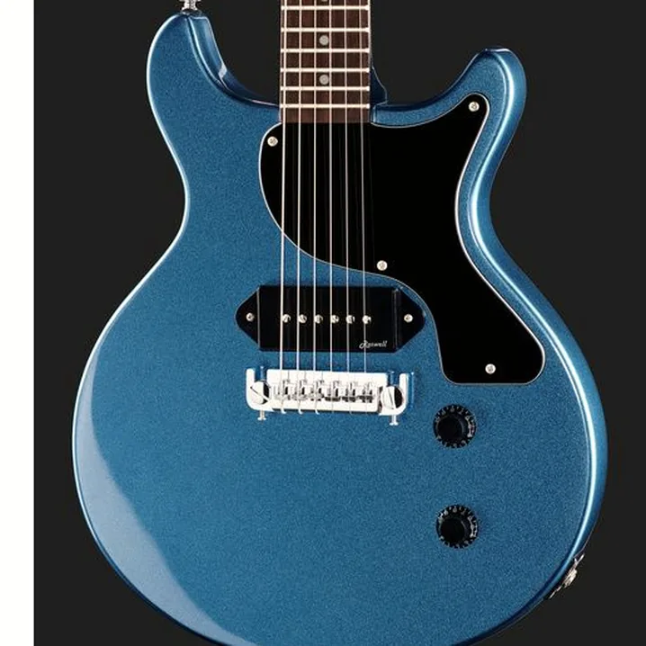Recensione e Test Chitarra Harley Benton DC-Junior Pelham Blue