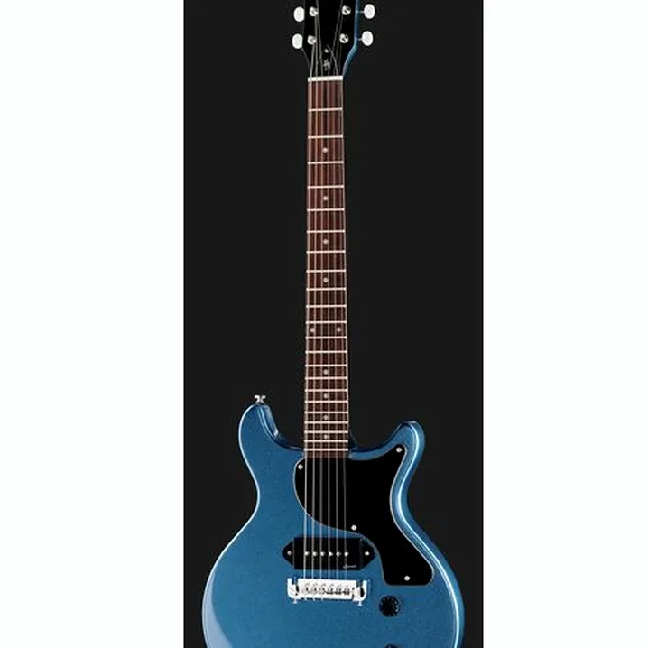 Recensione e Test Chitarra Harley Benton DC-Junior Pelham Blue