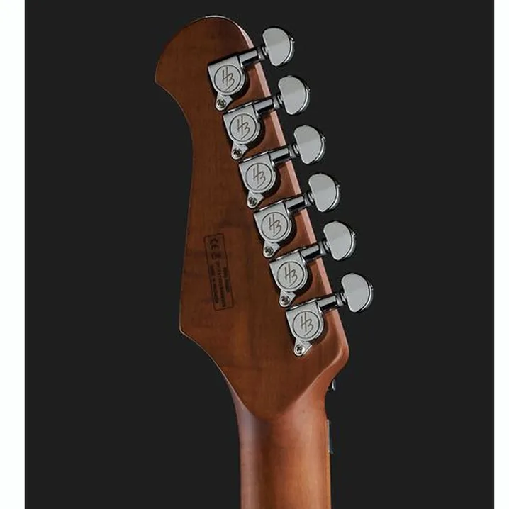 Recensione e Test Chitarra Harley Benton Fusion-III HH FR Roasted FBB