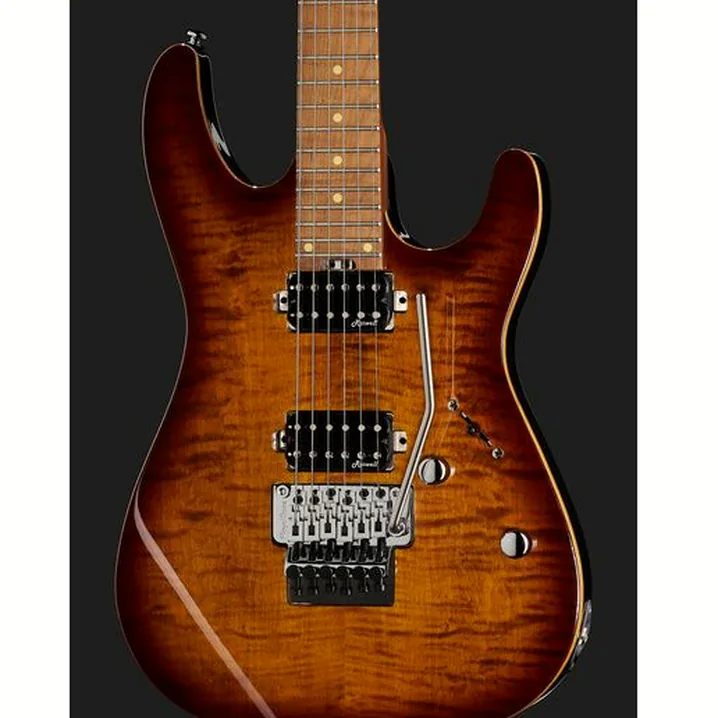 Recensione e Test Chitarra Harley Benton Fusion-III HH FR Roasted FBB