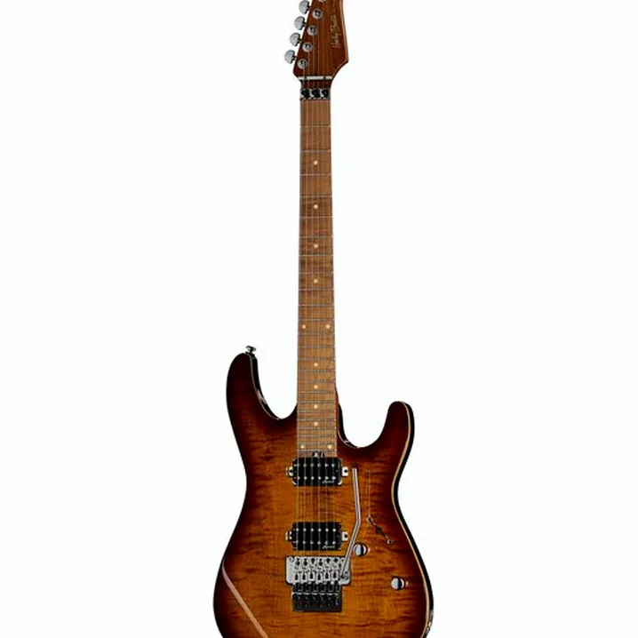 Recensione e Test Chitarra Harley Benton Fusion-III HH FR Roasted FBB