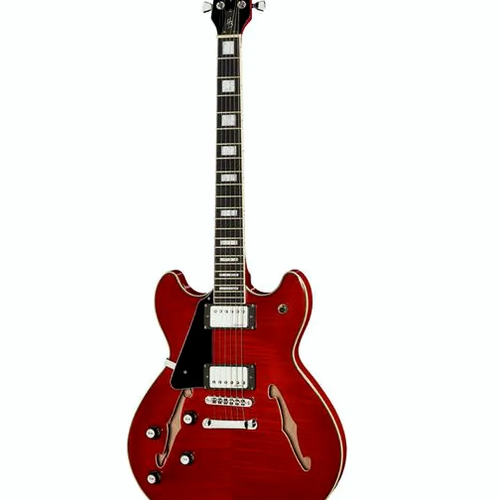 Recensione e Test Chitarra Harley Benton HB-35Plus LH Cherry