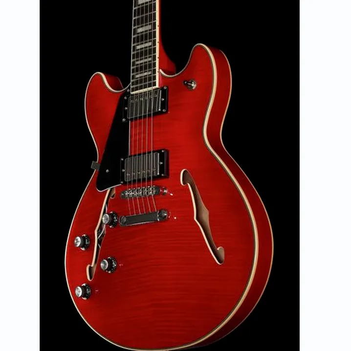 Recensione e Test Chitarra Harley Benton HB-35Plus LH Cherry