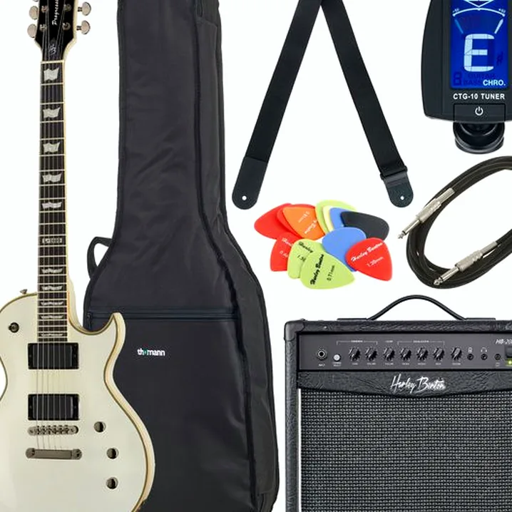 Recensione e Test Chitarra Harley Benton SC-1000 WH Progressive Set 1