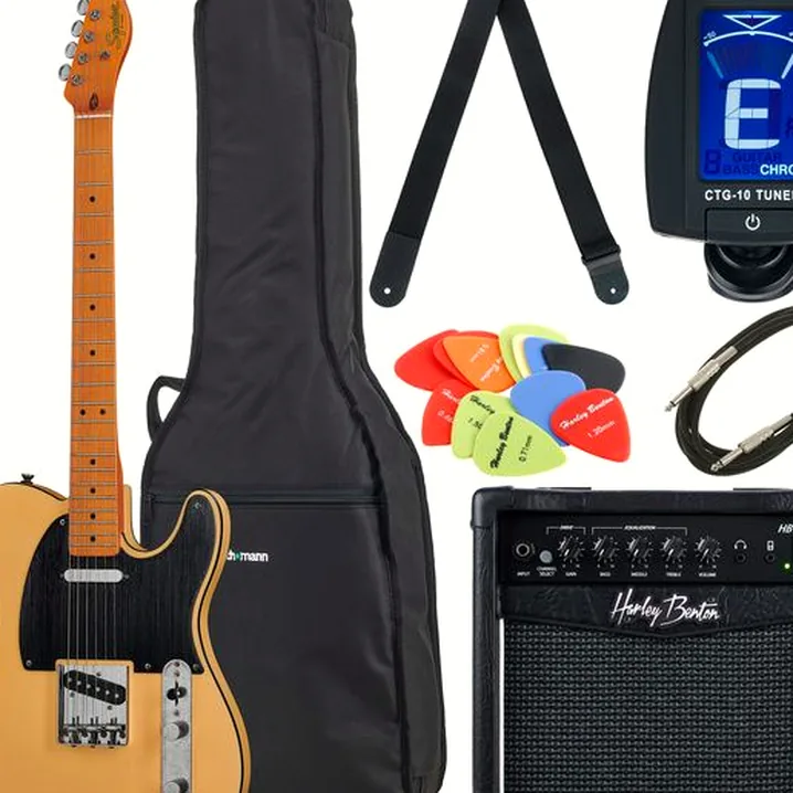 Recensione e Test Chitarra Squier Tele 40th Anniv VB Set