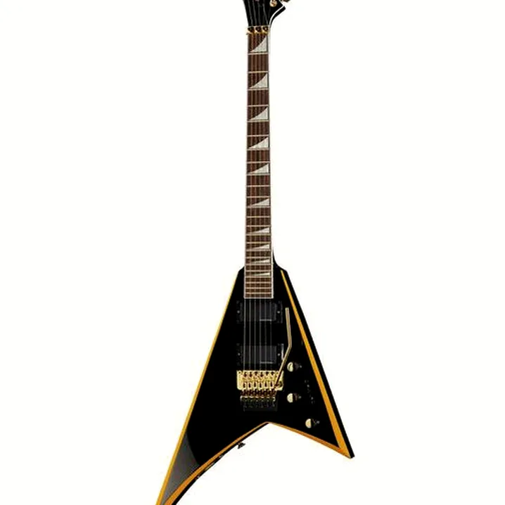 Recensione e Test della chitarra Jackson RRX24 Black with Yellow Bevels