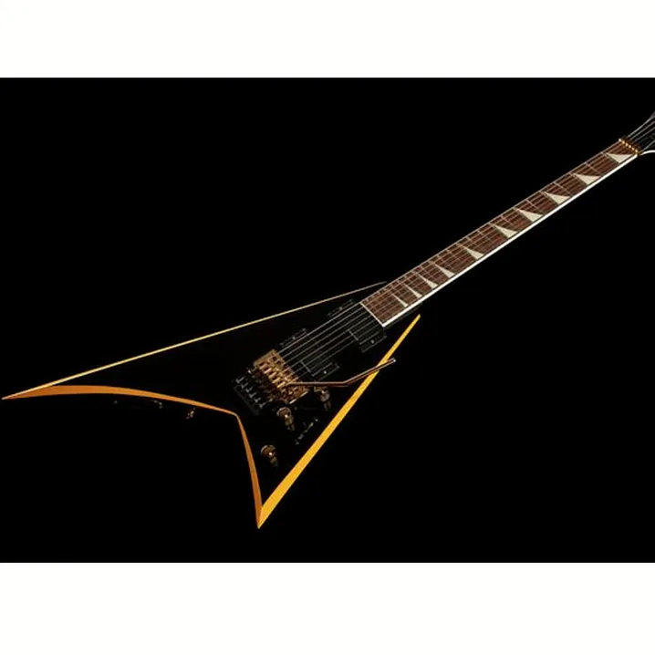 Recensione e Test della chitarra Jackson RRX24 Black with Yellow Bevels