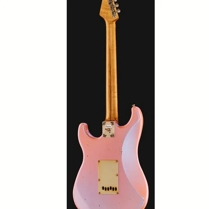 Recensione e Test della chitarra LSL Saticoy RW Ice Pink Med Aged