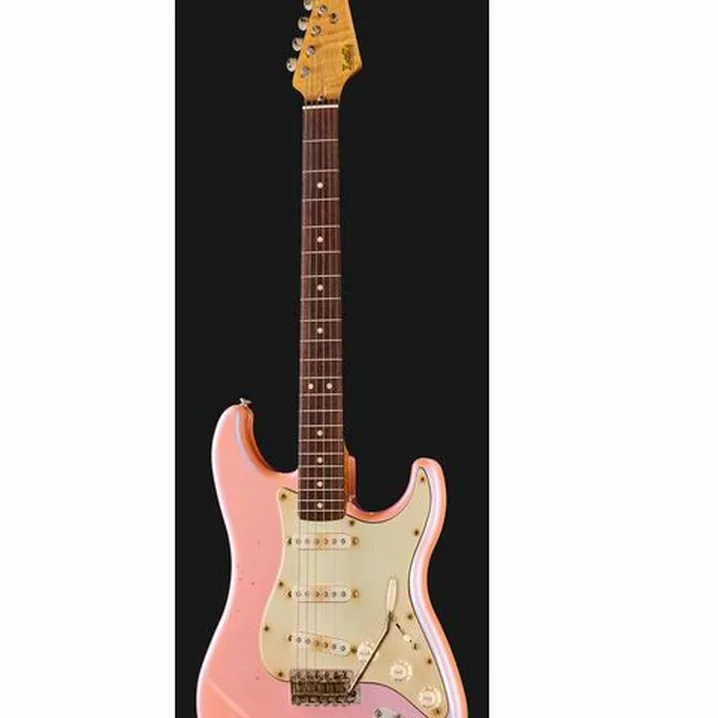 Recensione e Test della chitarra LSL Saticoy RW Ice Pink Med Aged