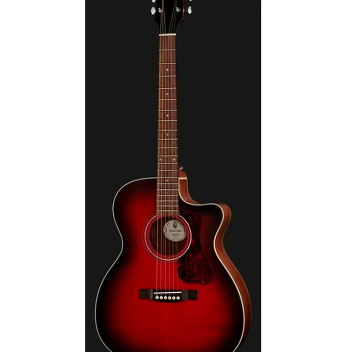 Recensione e Test Guild OM-240CE Satin Oxblood Burst