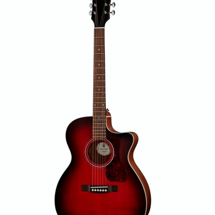 Recensione e Test Guild OM-240CE Satin Oxblood Burst