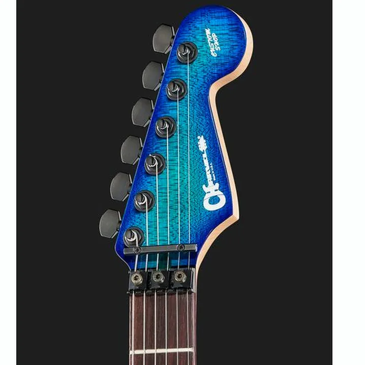 Recensione, Test Chitarra Elettrica Charvel San Dimas HSS FR QMT Chlorine