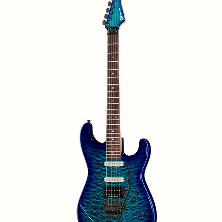Recensione, Test Chitarra Elettrica Charvel San Dimas HSS FR QMT Chlorine