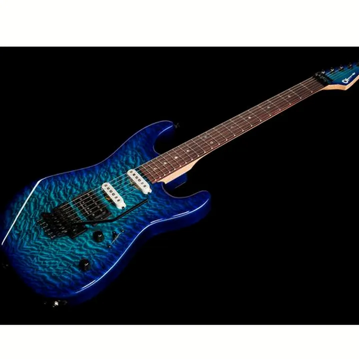 Recensione, Test Chitarra Elettrica Charvel San Dimas HSS FR QMT Chlorine
