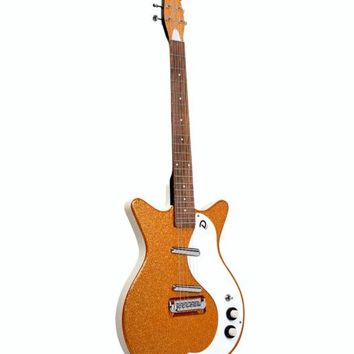 Recensione, Test Chitarra Elettrica Danelectro 59M NOS+ Orange Metalflake