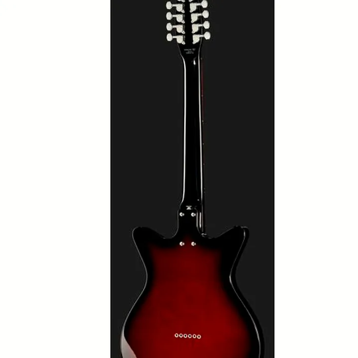 Recensione, Test Chitarra Elettrica Danelectro 59X12 Red Burst