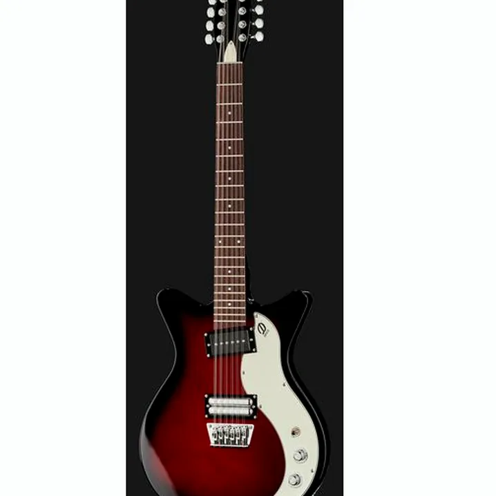 Recensione, Test Chitarra Elettrica Danelectro 59X12 Red Burst