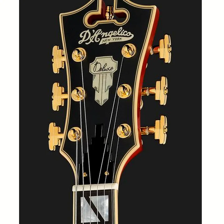 Recensione, Test Chitarra Elettrica DAngelico Deluxe SS Satin Trans Wine