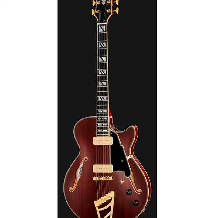 Recensione, Test Chitarra Elettrica DAngelico Deluxe SS Satin Trans Wine