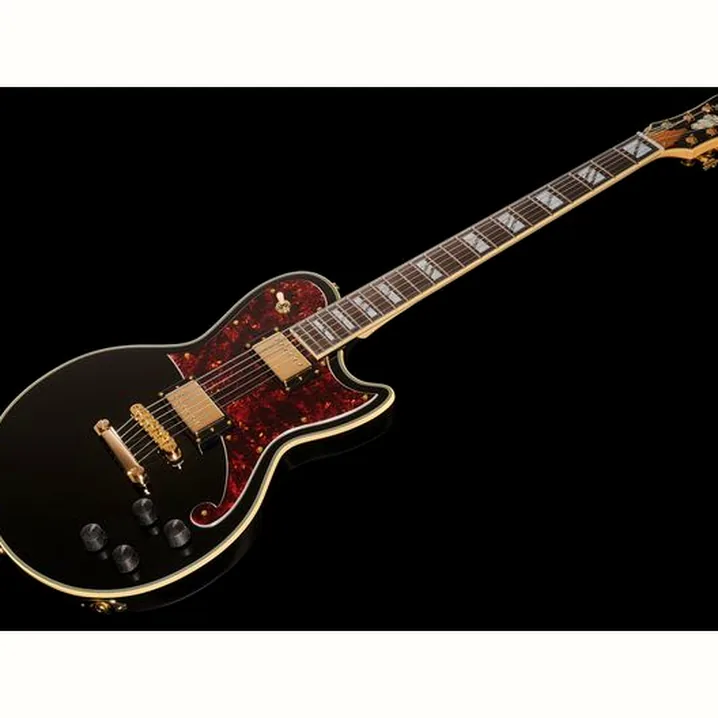 Recensione, Test Chitarra Elettrica DAngelico DLX Atlantic Bariton Solid BLK