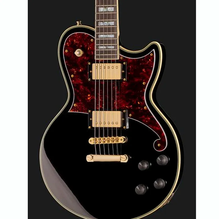 Recensione, Test Chitarra Elettrica DAngelico DLX Atlantic Bariton Solid BLK