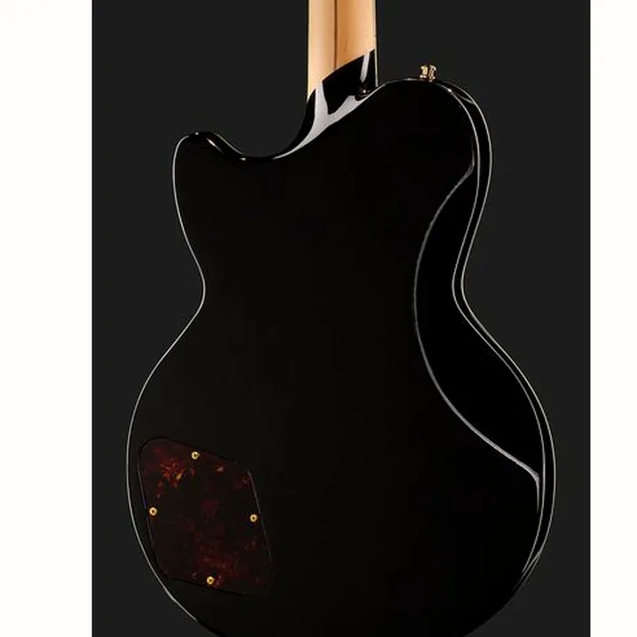 Recensione, Test Chitarra Elettrica DAngelico DLX Atlantic Bariton Solid BLK