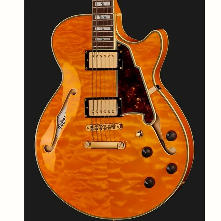 Recensione, Test Chitarra Elettrica DAngelico Excel SS XT Vintage Nat Quilt