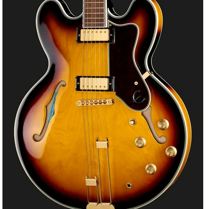 Recensione, Test Chitarra Elettrica Epiphone Sheraton Vintage Sunburst